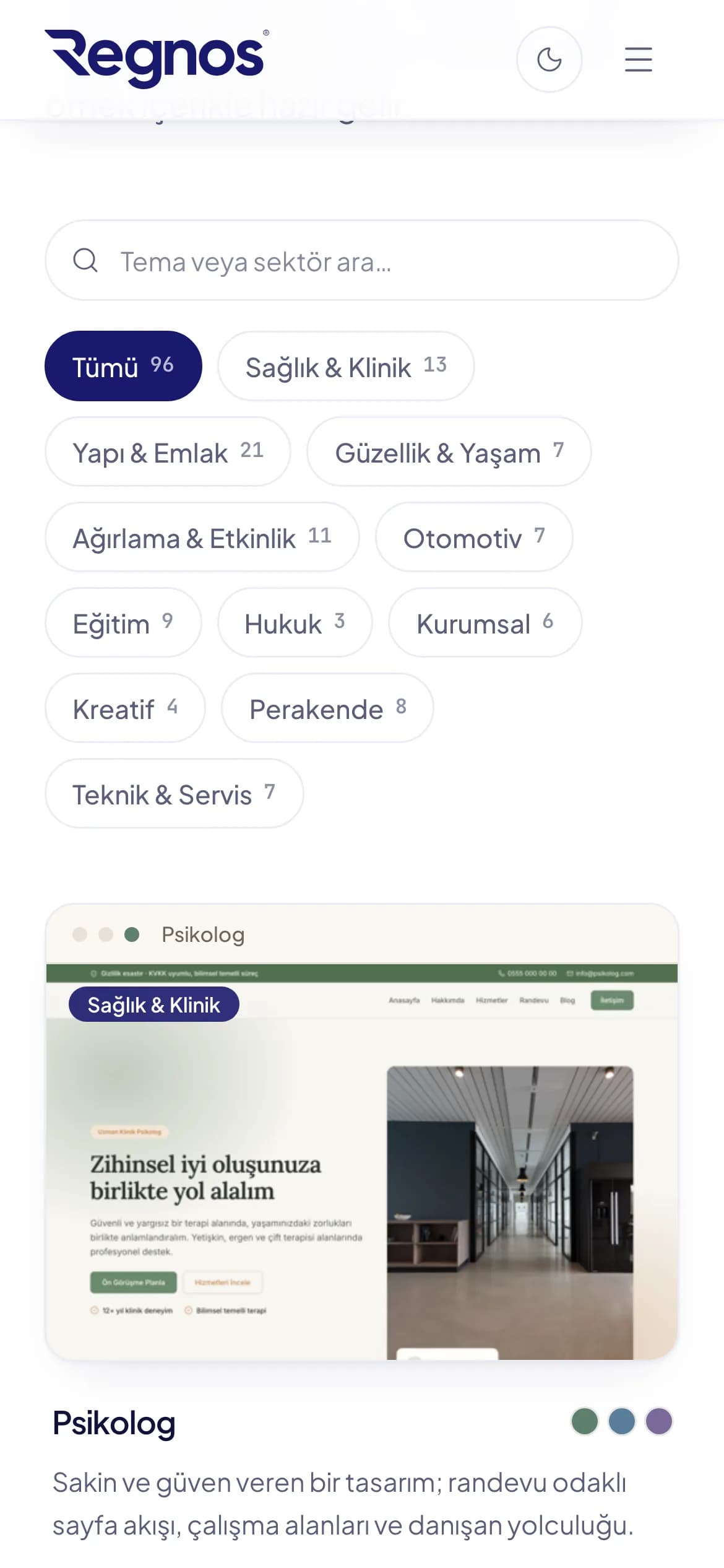 Telefonda tema kütüphanesi